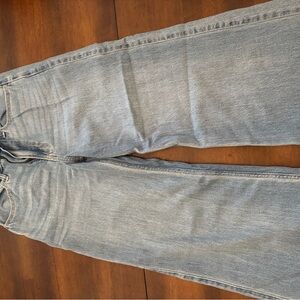 Hollister Ultra High Rise Wide Leg Jeans - Blue